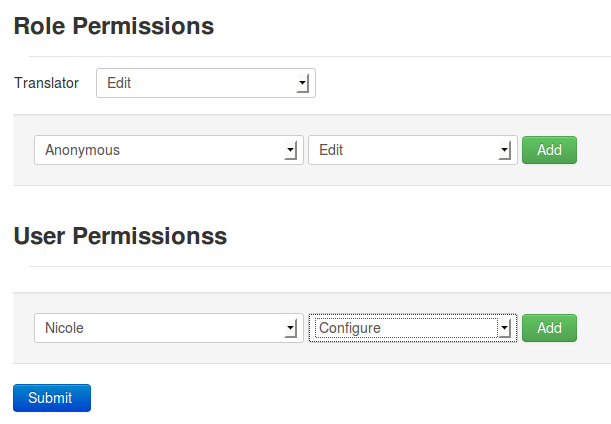 Permission Settings