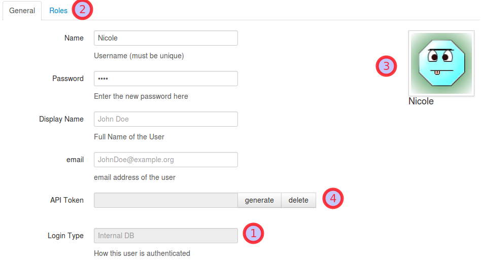 User Configuration